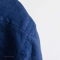 پیراهن کنف آستین کوتاه Cottonfield