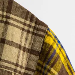 پیراهن کنف آستین کوتاه  Gu