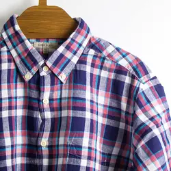 پیراهن کنف آستین کوتاه  Linen blend