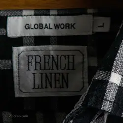 پیراهن کنف Global work