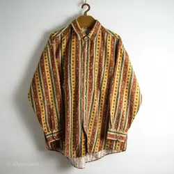 پیراهن کبریتی طرحدار