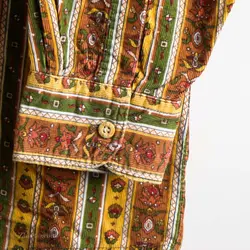 پیراهن کبریتی طرحدار