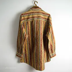 پیراهن کبریتی طرحدار