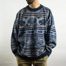 بافت طرحدار سرمه ای