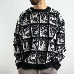 بافت طرحدار Peg's knit shop