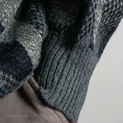 بافت طرحدار یقه هفت