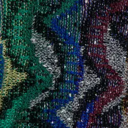 بافت طرحدار چند رنگ