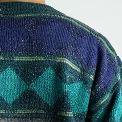 بافت طرحدار لوزی