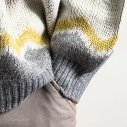 بافت طرحدار سه دکمه