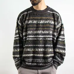 بافت طرحدار چند رنگ