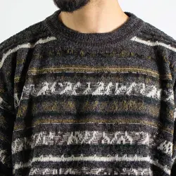 بافت طرحدار چند رنگ