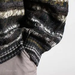 بافت طرحدار چند رنگ