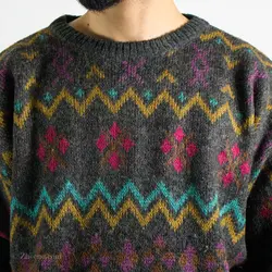 بافت طرحدار چند رنگ