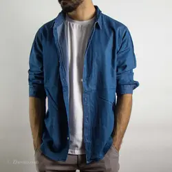 پیراهن جین آبی Gu