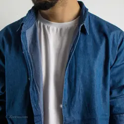 پیراهن جین آبی Gu