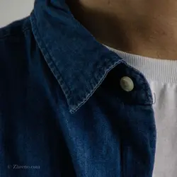 پیراهن جین آبی Gu