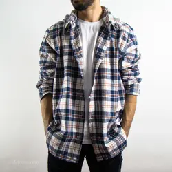 پیراهن پشمی کلاه دار Identic