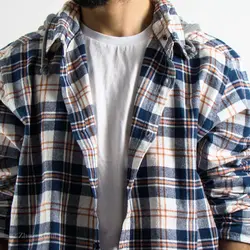 پیراهن پشمی کلاه دار Identic