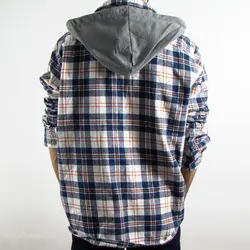 پیراهن پشمی کلاه دار Identic