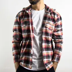 پیراهن پشمی کلاه دار  Fenchurch