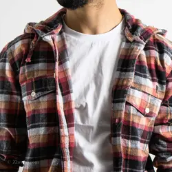 پیراهن پشمی کلاه دار  Fenchurch