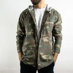 پیراهن پشمی کلاه دار  H.M