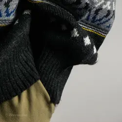 بافت طرحدار مشکی