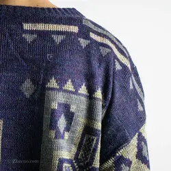 بافت طرحدار بنفش