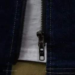 پیراهن جین زیپ دار Fifty percent