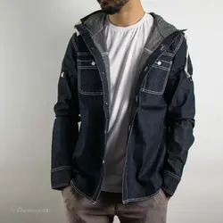 پیراهن جین کلاه دار Bena