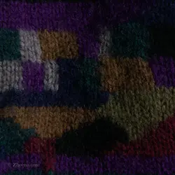 بافت طرحدار چند رنگ