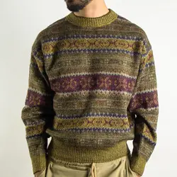 بافت طرحدار چند رنگ