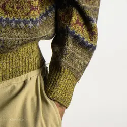 بافت طرحدار چند رنگ