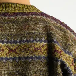 بافت طرحدار چند رنگ