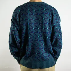 بافت طرحدار سبز