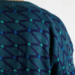 بافت طرحدار سبز