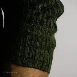 بافت طرحدار زیتونی