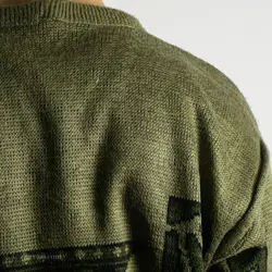 بافت طرحدار زیتونی