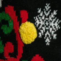 بافت طرحدار کریسمسی