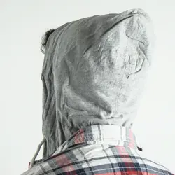 پیراهن پشمی کلاه دار We