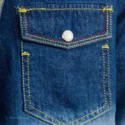 پیراهن جین آبی