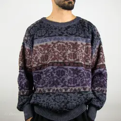 بافت طرحدار چند رنگ