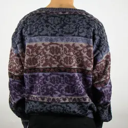 بافت طرحدار چند رنگ