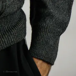 بافت طرحدار یقه هفت