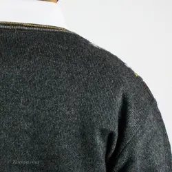 بافت طرحدار یقه هفت