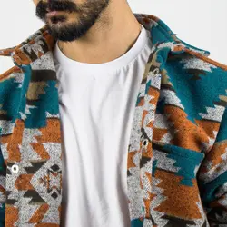 پیراهن پشمی وینتیج خیلی ضخیم