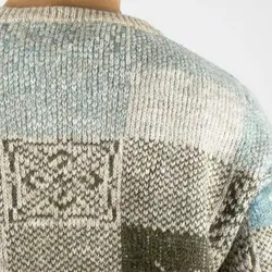 بافت طرحدار مربع