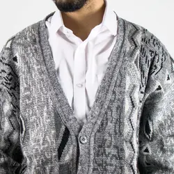 بافت طرحدار دکمه دار