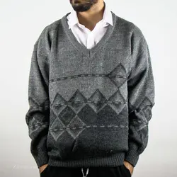 بافت طرحدار یقه هفت