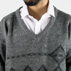 بافت طرحدار یقه هفت